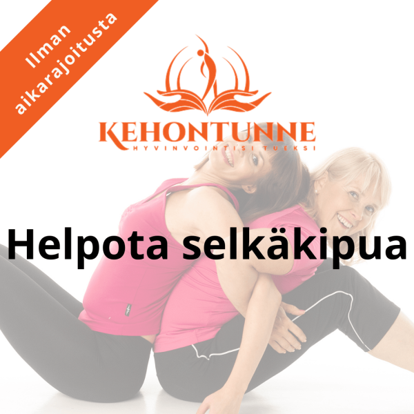 Helpota selkäkipujasi!