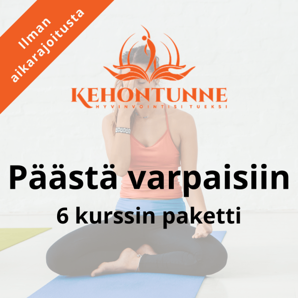 Kotitreeni -verkkokurssi kokonaisuus päästä varpaisiin